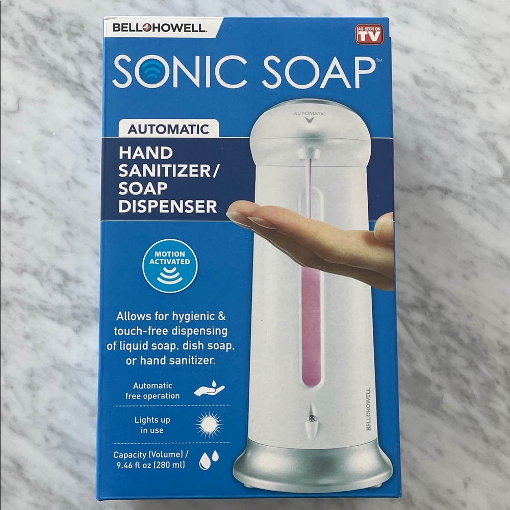 Bell+Howell Sonic Soap Dispenser